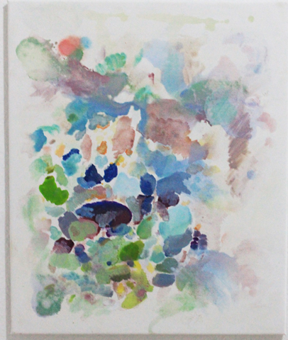 Kirsten K&ouml;tter: Flecken (Detail, Ausschnitt), 20.01.2014, &Ouml;l auf Leinwand, 60 x 50 cm