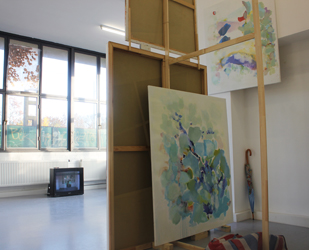 Kunst als Architektur einer freien Gesellschaft, 23.11.-14.12.2014, Kunstfabrik Darmstadt, ehemaliger Bahnhof Wixhausen von Kirsten K&ouml;tter