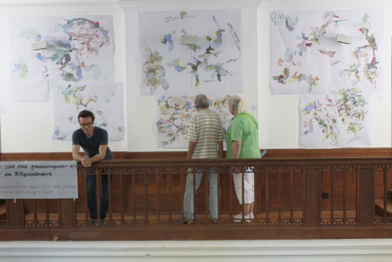 Kirsten Kötter: Artistic Research Digitalstadt Darmstadt. In: Positionen 2018. 
  Digitale Stadt, group show, Designhaus Darmstadt, exhibition view