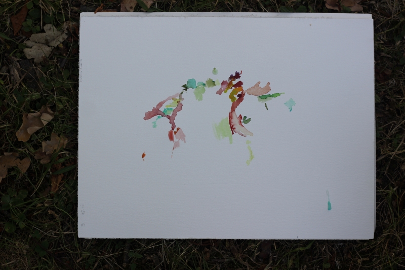 2025-08-19_malathon-chemnitz_09_2831, watercolour, 24 × 32 cm (Kirsten Kötter)