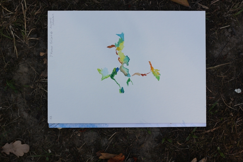 2025-08-19_malathon-chemnitz_13_2846, watercolour, 17 × 24 cm (Kirsten Kötter)