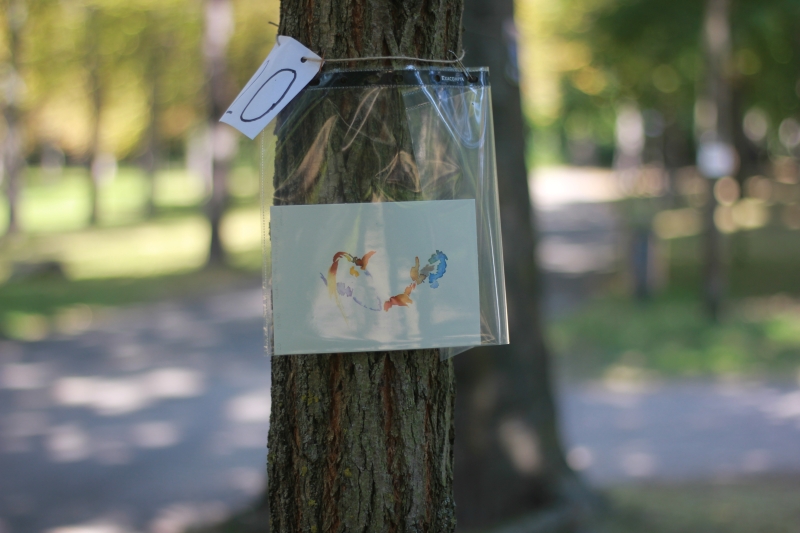 2025-08-20_malathon-chemnitz_20_baum_2887, watercolour, 12 × 17 cm (Kirsten Kötter)