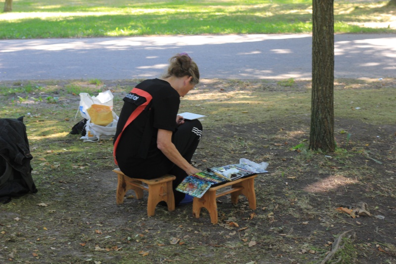 2025-08-20_malathon-chemnitz_22_malen_2877, watercolour, 12 × 17 cm (Kirsten Kötter)