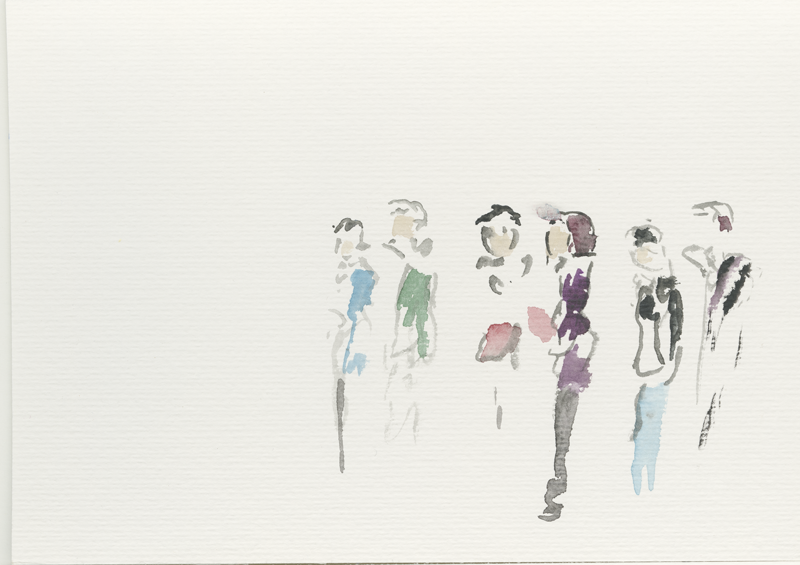 kirsten-koetter_2016-11-10_52-52725_13-34790_lageso_schlange_skizze-1.png,
  sketch, 17 &times; 24 cm (Kirsten Kötter)