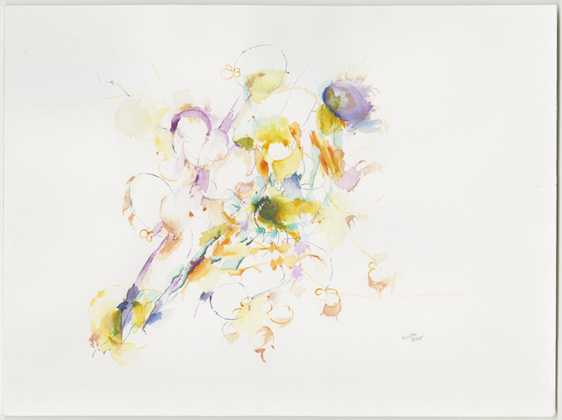 2003-05_koch-rose_149, watercolour, 24 × 32 cm (Kirsten Kötter)