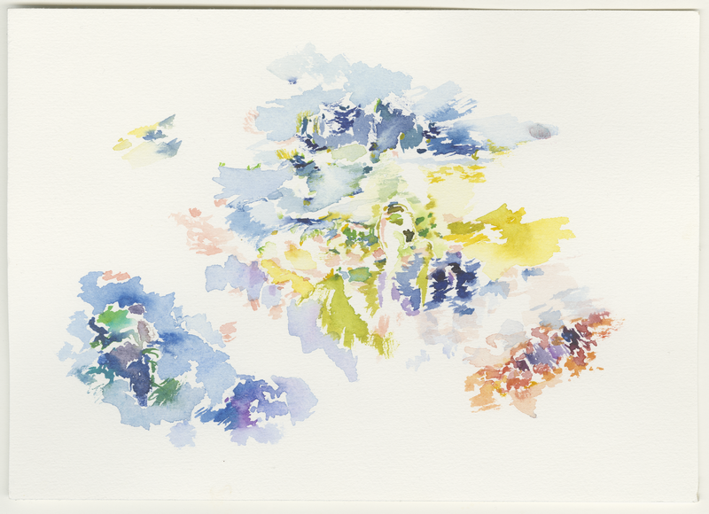 2005_2012_abstrakt1, watercolour, 17 × 24 cm (Kirsten Kötter)