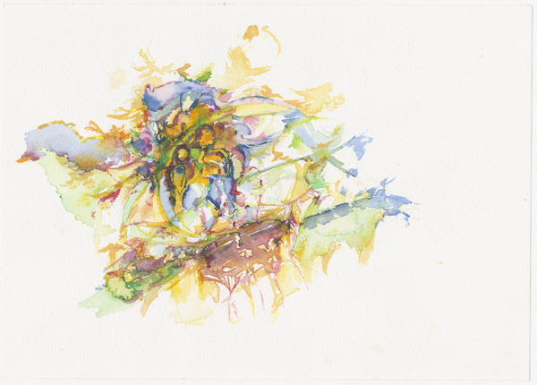 2008-12-22_29-9_35-8_kibbuz-lotan_251, watercolour, 17 &times; 24 cm (Kirsten Kötter)