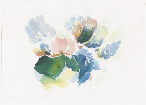 2013-10-19_dillenburg, watercolour, 17 × 24 cm (Kirsten Kötter)