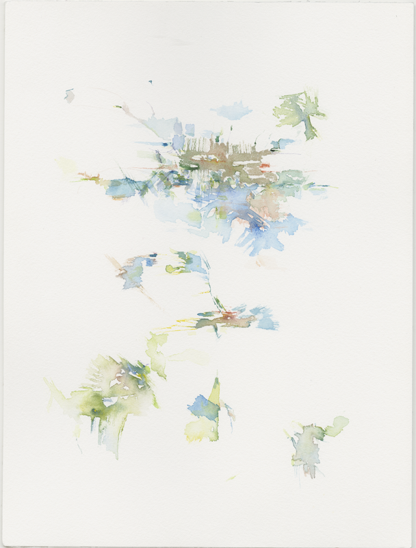 2018-08-29_30_most-na-soci_baca, watercolour, 32 &times; 24 cm (Kirsten Kötter)