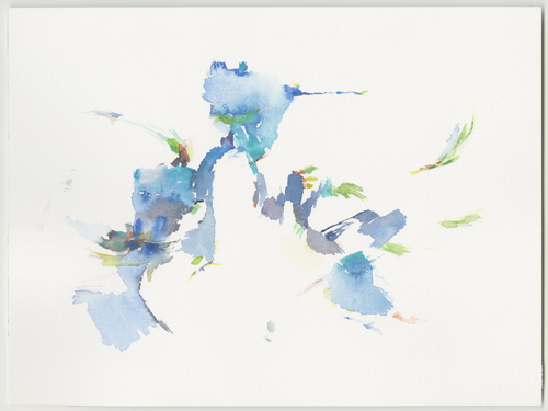 2018-10-09_irl-glengariff-hotel, watercolour, 24 &times; 32 cm (Kirsten Kötter)