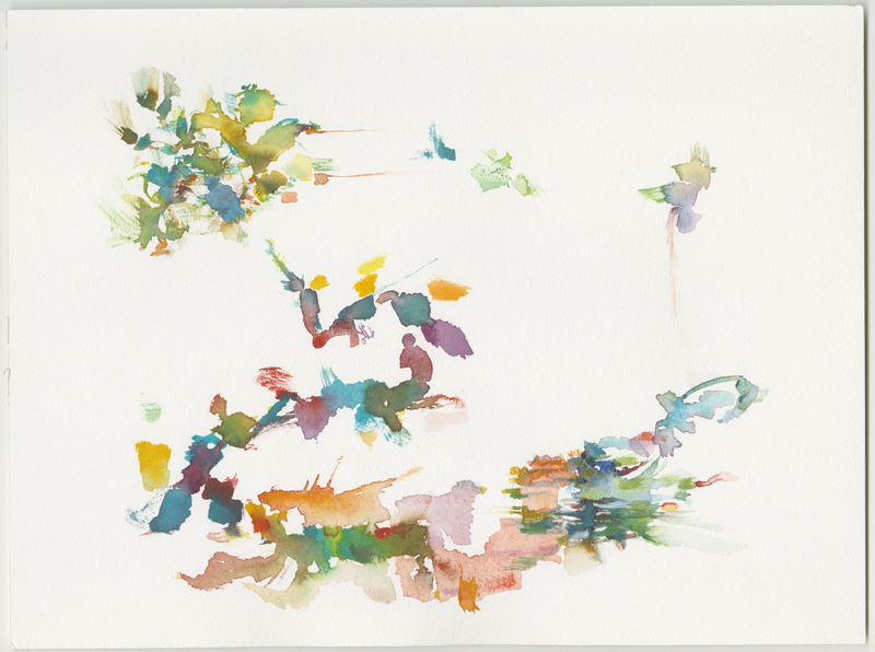 2019-06-14_irl-cork-fitzgerald-park, watercolour, 24 &times; 32 cm (Kirsten Kötter)