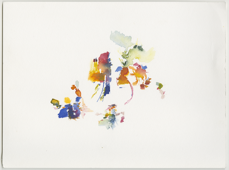 2019, watercolour, 24 &times; 32 cm (Kirsten Kötter)