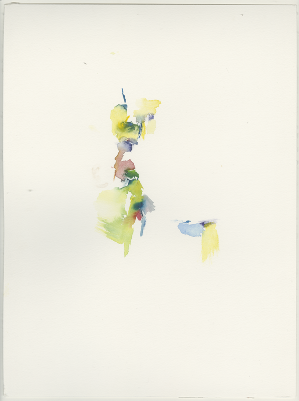 Garten Allmende-Kontor, Tempelhofer Feld, Berlin, 11.05.2021, Aquarell, 40 &times; 30 cm (Kirsten Kötter)